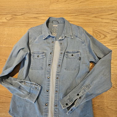 Chemise en jean bleu clair IXS Gr. 38/M