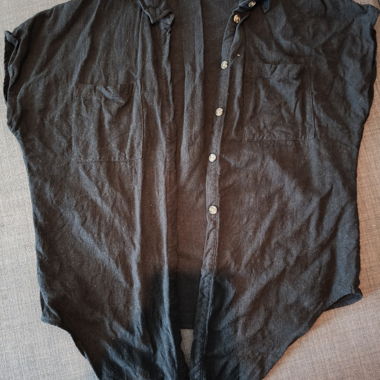 Blouse noire PIECES
