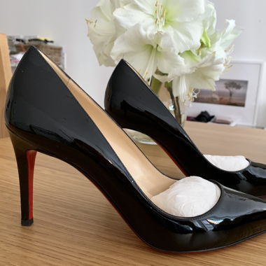 Christian Louboutain Pigalle Patent Leather Heels 