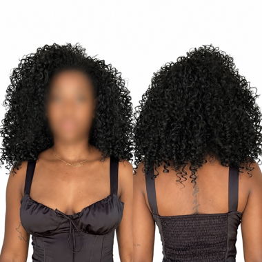 Top corsetto nero