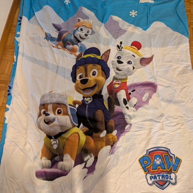 Set di biancheria da letto Paw Patrol per bambini