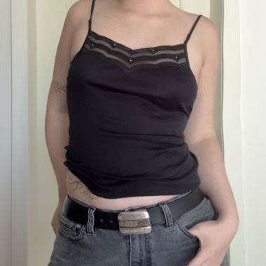 Top Vintage Nero 