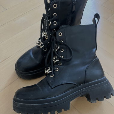 Black boots