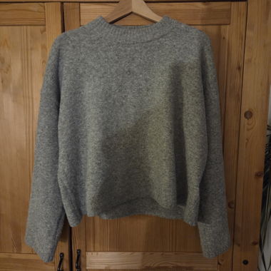 Maglione di maglia h&m grigio S