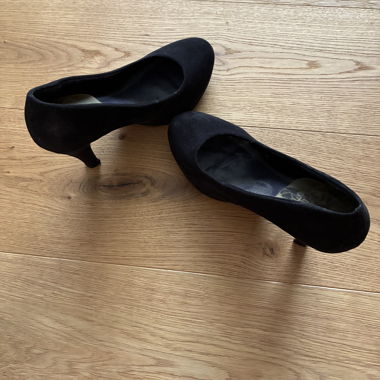 Black High Heels Gr. 38