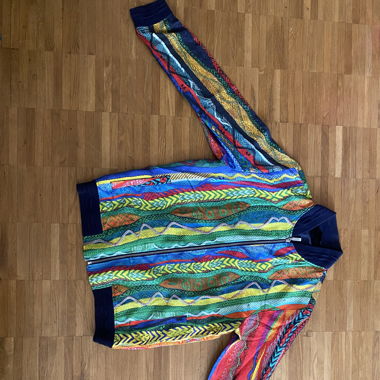 Vintage Coogi seiden Jacke