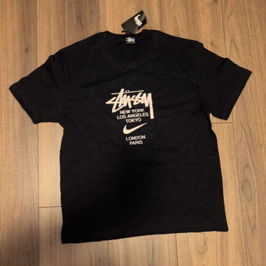 Black Stussy x Nike T-shirt