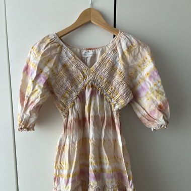 Robe tie and dye