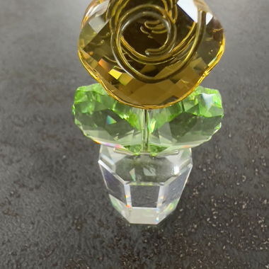 Kleine dekorative Kristallrose