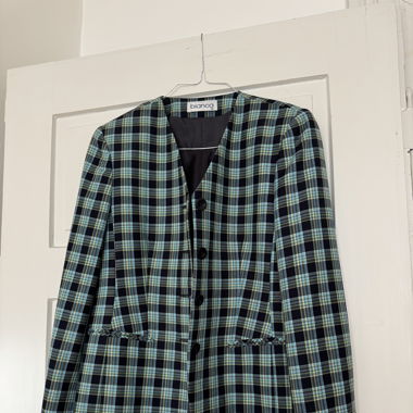 90ies oversized cropped blazer