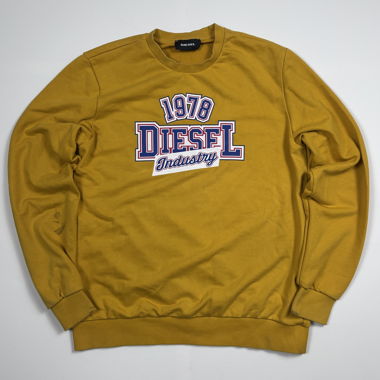 Diesel Sweatshirt senfgelb Grösse M-L