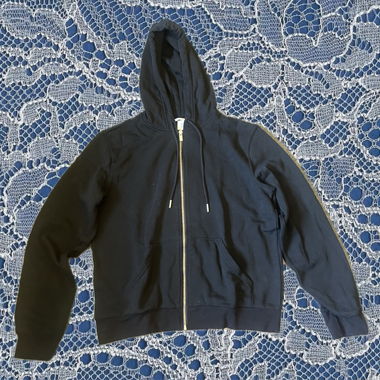Black Zip Hoodie