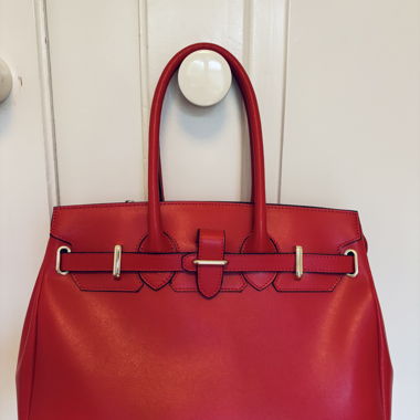 Echtleder Handtasche made in Italy