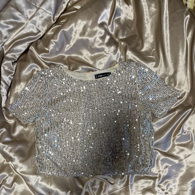 Glitzer Top
