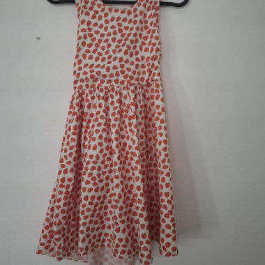 Vestito bambina motivo fragole