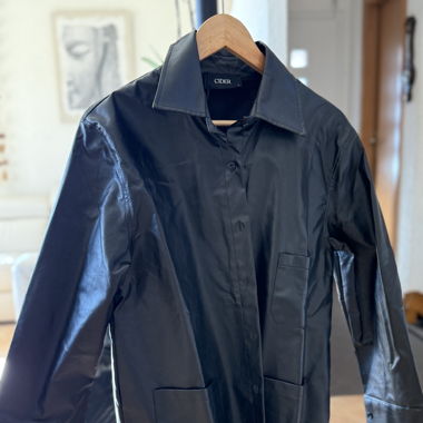 Veste en similicuir 