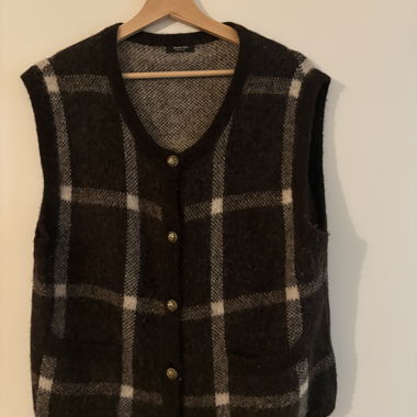 Gilet lavorato a maglia Massimo Dutti