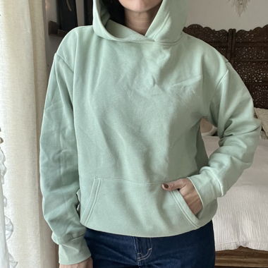 Felpa verde menta