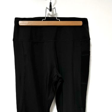 Schwarze Leggings 