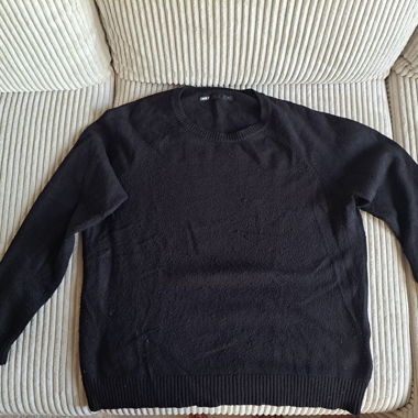 Damen Strickpullover schwarz