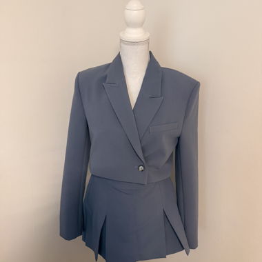 Set Zara blazer e shorts