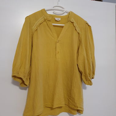 Chemise jaune