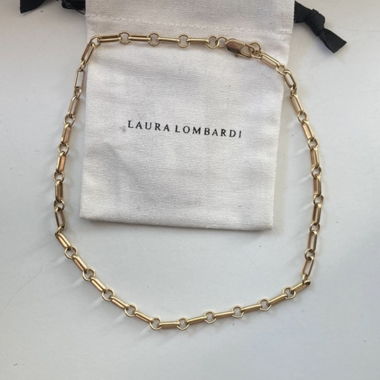 Laura Lombardi Gold-Coloured Link Necklace