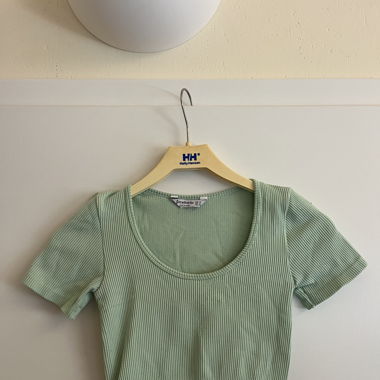 Crop top verde