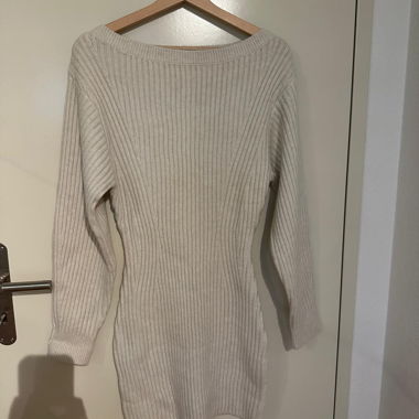 Abito in maglia a coste