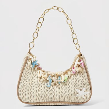 Sac de plage avec pendentif coquillage