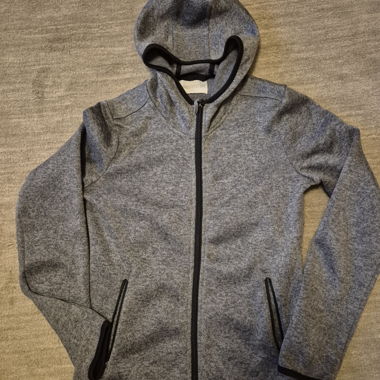 Fleece / Fibre Faux Fur Zipper Hoodie