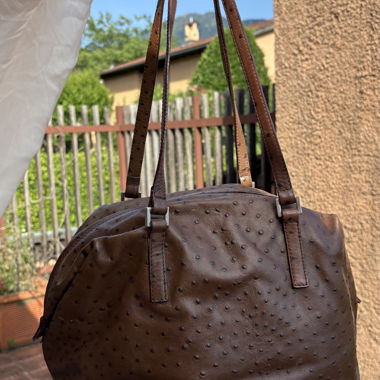 Sac Coccinelle en autruche