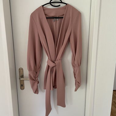 Rosafarbener Blazer Gr. EU 36