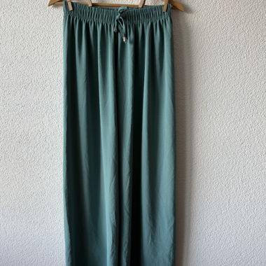 Türkise Stoffhose