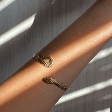 SNAKE GOLD BRACELET