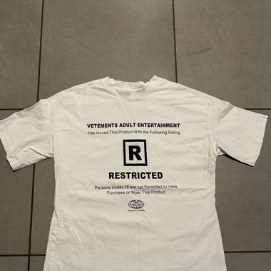Vetements - "Restricted" T-Shirt