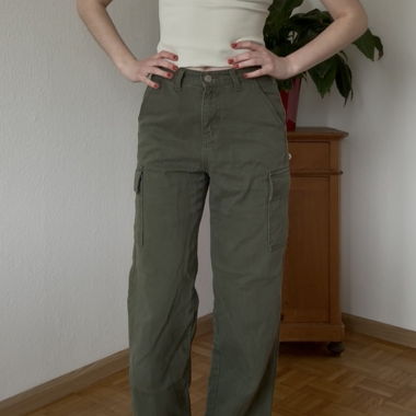 Green Cargo Pants