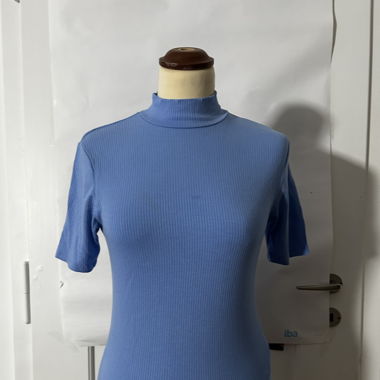 Blue turtle neck shirt 