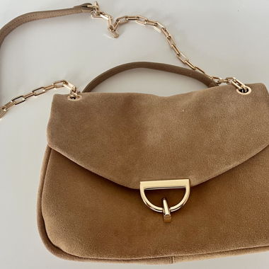 Suede bag