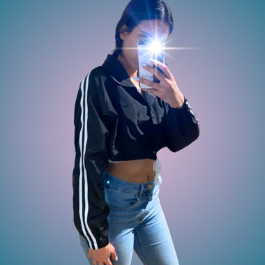 SHORT WINDBREAKER