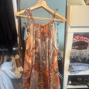 Summer dress satin S