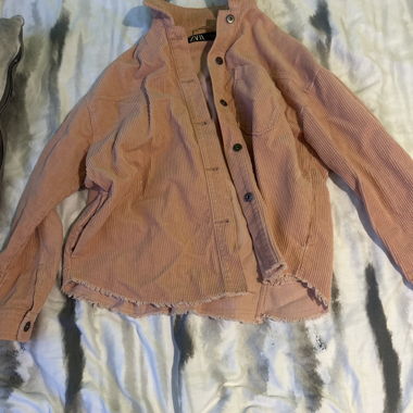 Pink Corduroy Jacket