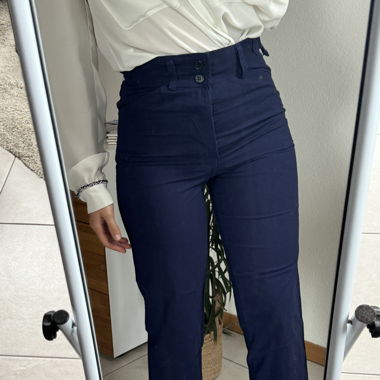 Pantalon bleu de chine