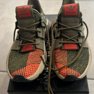 Sneakers Adidas khaki arancione