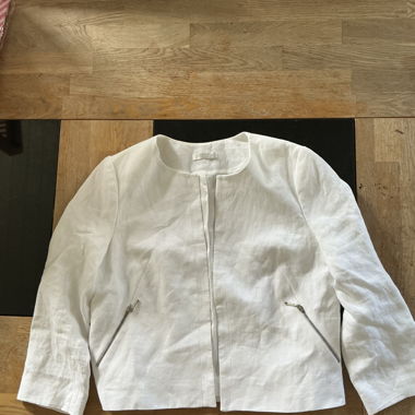 White Linen Jacket