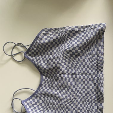 Checked Top