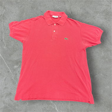 Lacoste Pink Polo Shirt