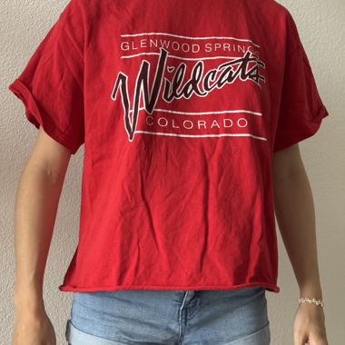 Rotes Wildcat T-Shirt