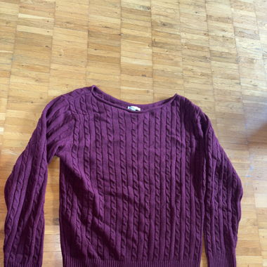Off-Shoulder Pullover