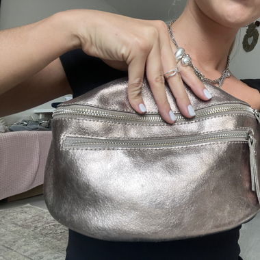 Rose gold clutch! 